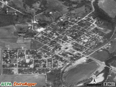 Laurel satellite photo by USGS