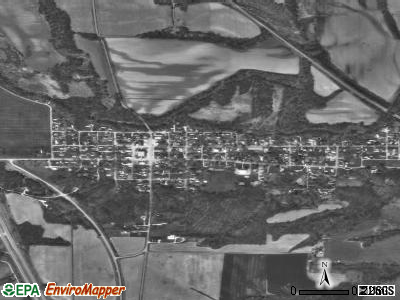 Newport satellite photo by USGS