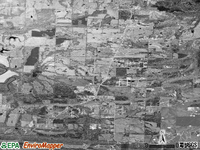 Holland satellite photo by USGS