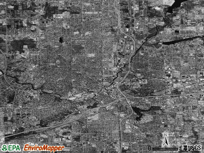 Rancho Cucamonga satellite photo by USGS