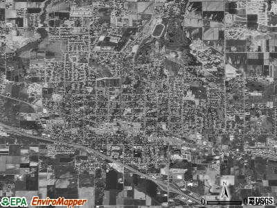 American Fork satellite photo by USGS