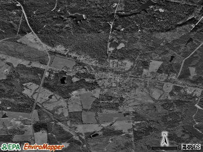Crawfordville satellite photo by USGS