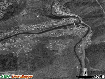 Pine Grove satellite photo by USGS