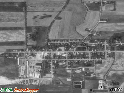 Brownsville satellite photo by USGS