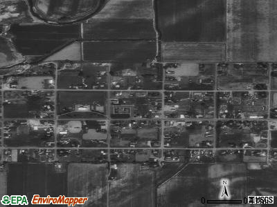 Teton satellite photo by USGS