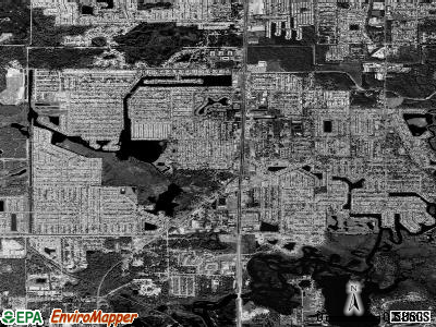 Holiday satellite photo by USGS