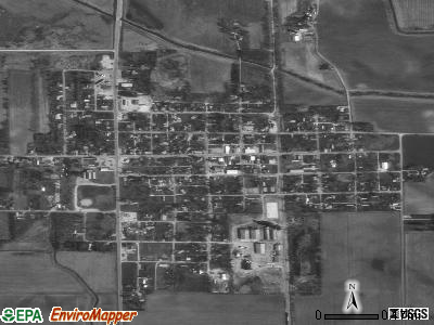 Medaryville satellite photo by USGS