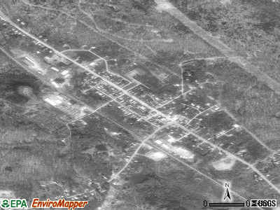 Clarendon satellite photo by USGS