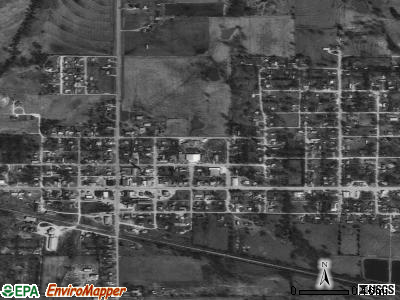 Bokchito satellite photo by USGS