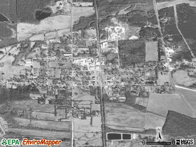 Shuqualak satellite photo by USGS