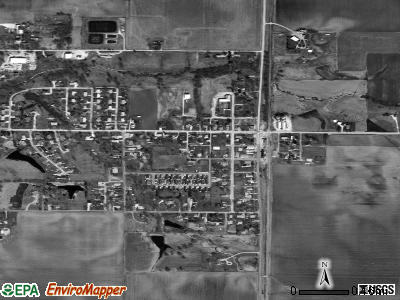 Woodson satellite photo by USGS