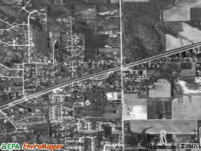 Spaulding satellite photo by USGS