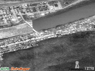 South Renovo satellite photo by USGS