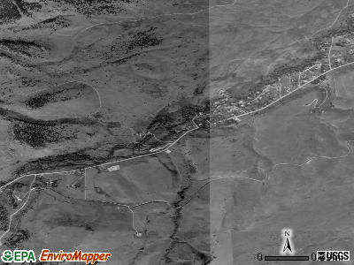 Eldorado Springs satellite photo by USGS