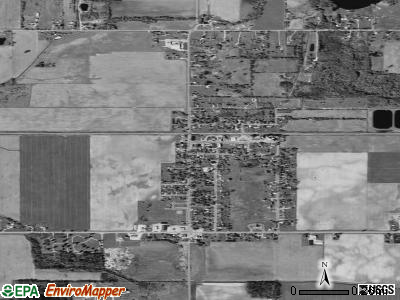 Mulliken satellite photo by USGS