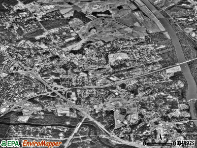 St. Andrews satellite photo by USGS