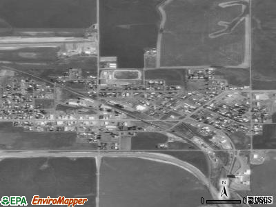 Craigmont satellite photo by USGS