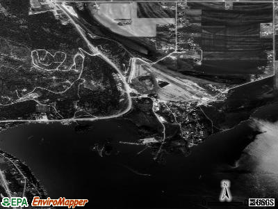 Somers satellite photo by USGS