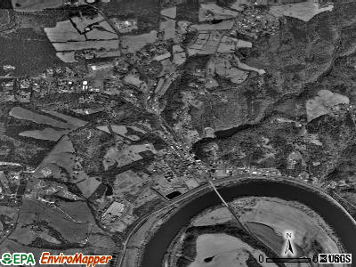 Scottsville satellite photo by USGS