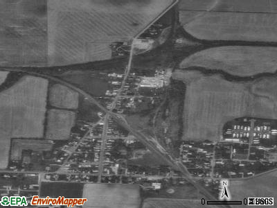 Thurston satellite photo by USGS