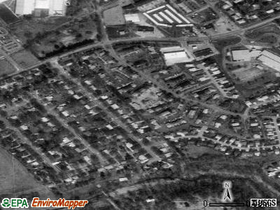 Briarwood satellite photo by USGS