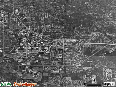 Solon satellite photo by USGS