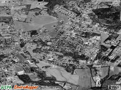 Boger City satellite photo by USGS