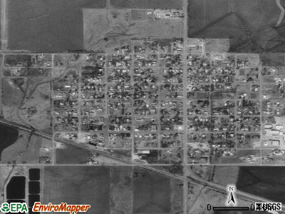 Covington satellite photo by USGS