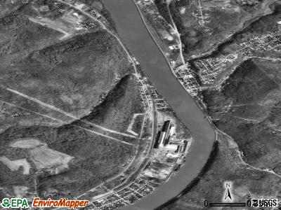 Allenport satellite photo by USGS