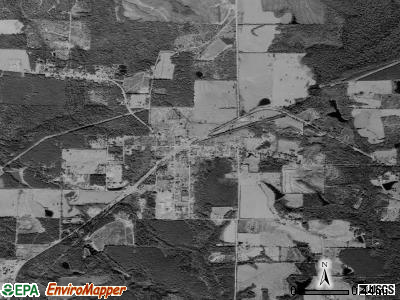 Laurel Hill satellite photo by USGS