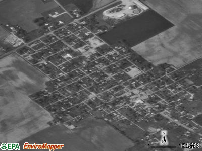 Monroe City satellite photo by USGS