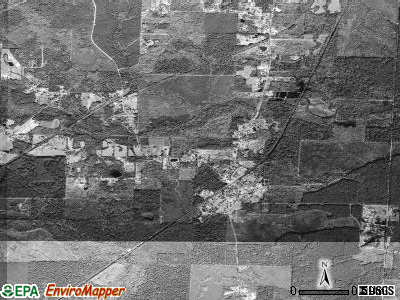 Traskwood satellite photo by USGS