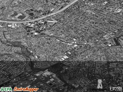 Hillside satellite photo by USGS