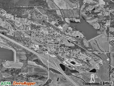 Sherman satellite photo by USGS