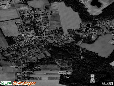 Accomac satellite photo by USGS