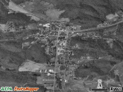 Coalton satellite photo by USGS