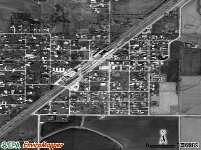 Greenwood satellite photo by USGS