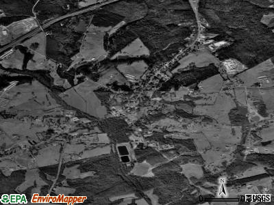 Carnesville satellite photo by USGS