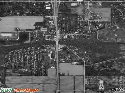 New Millford satellite photo by USGS