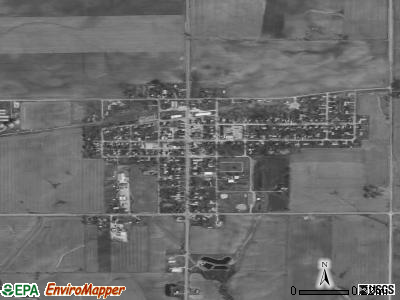 Ohio satellite photo by USGS