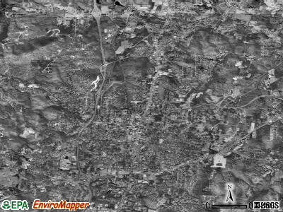 Asheboro satellite photo by USGS
