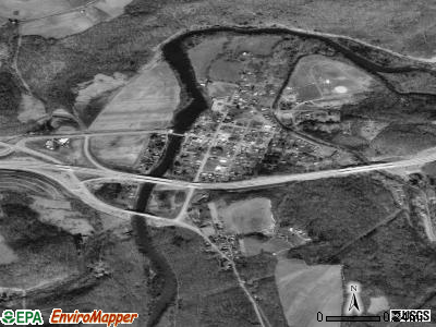 Friendsville satellite photo by USGS