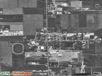 Shipshewana satellite photo by USGS