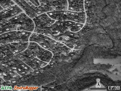 Bancroft satellite photo by USGS