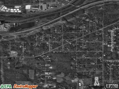 Hilltop satellite photo by USGS
