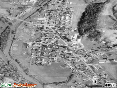 Laurelville satellite photo by USGS