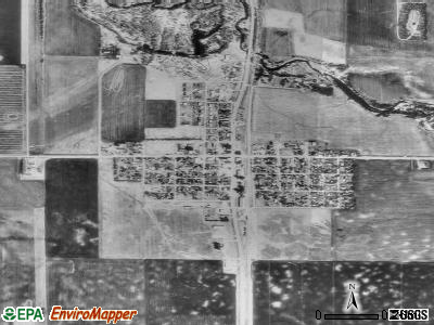 Ulen satellite photo by USGS