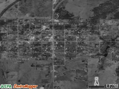 Wynona satellite photo by USGS