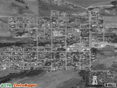 Hot Springs satellite photo by USGS