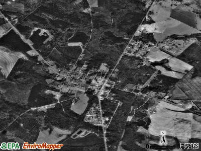 Uvalda satellite photo by USGS